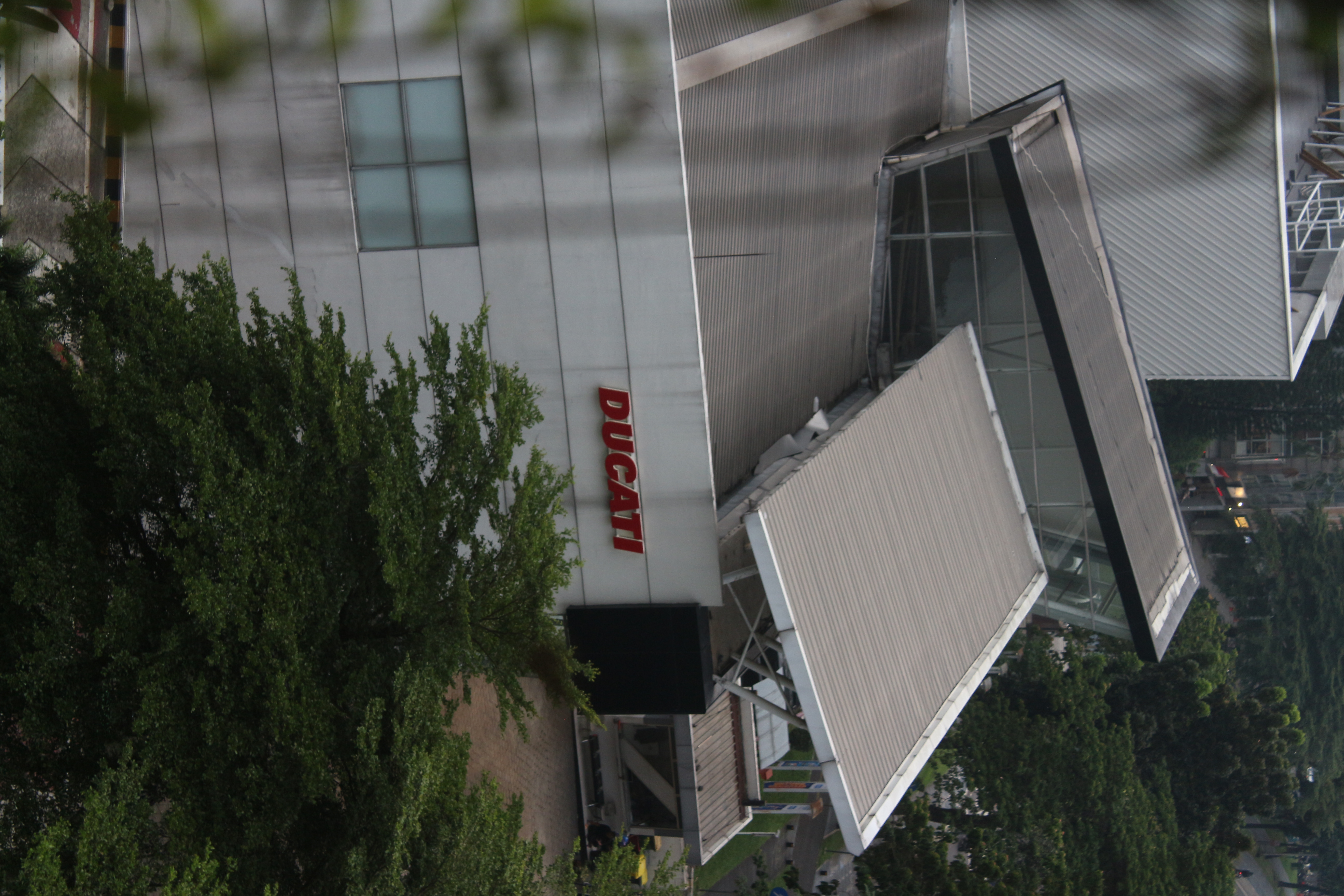Ducati showroom exterior