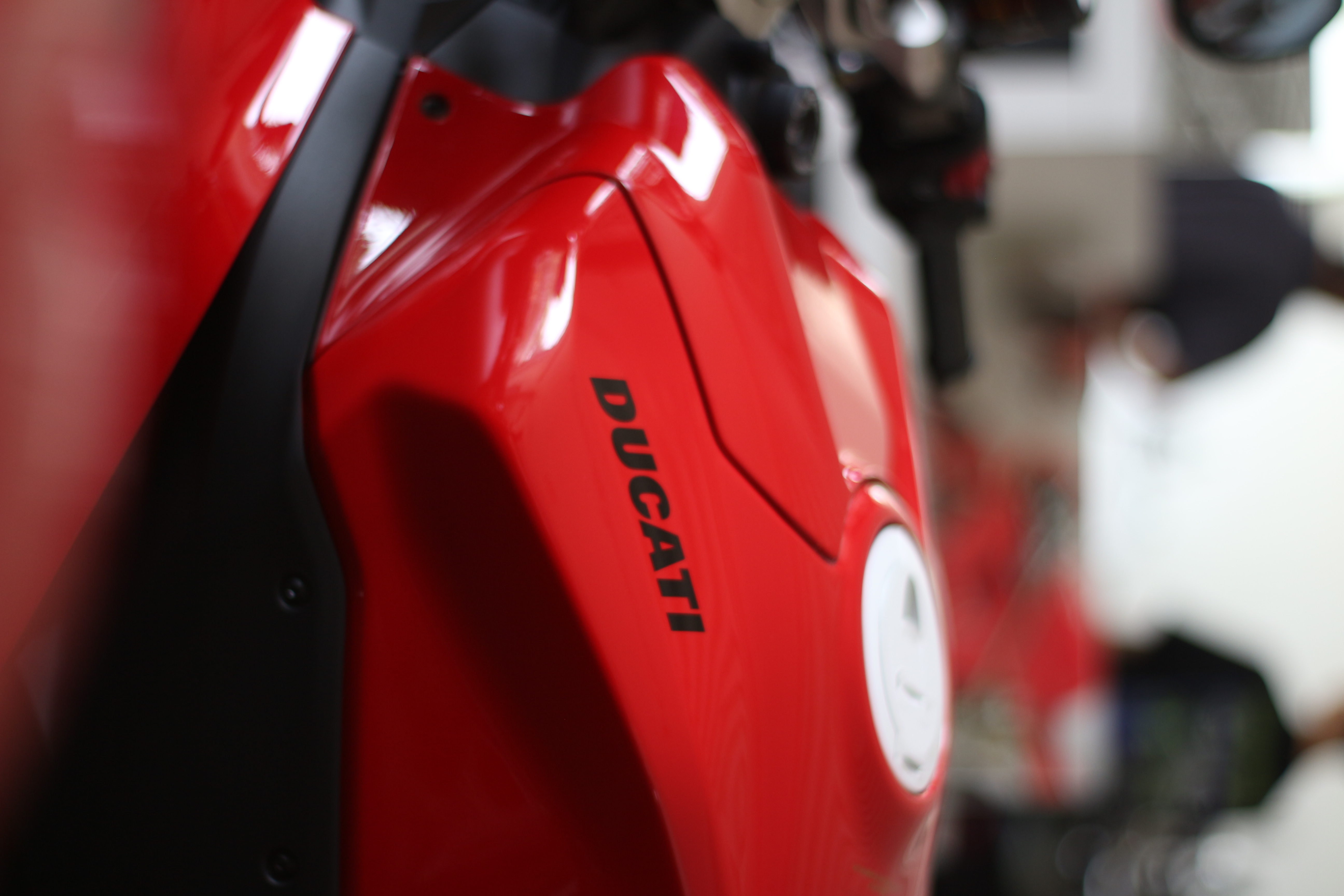 Ducati display detail