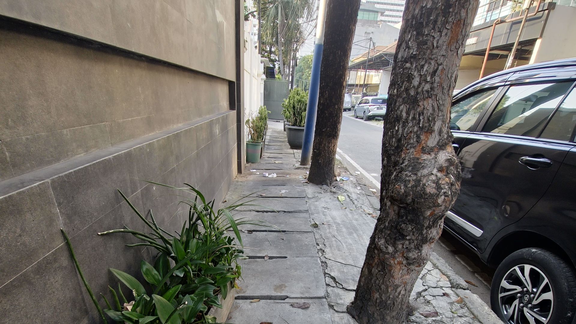 Closed drainage